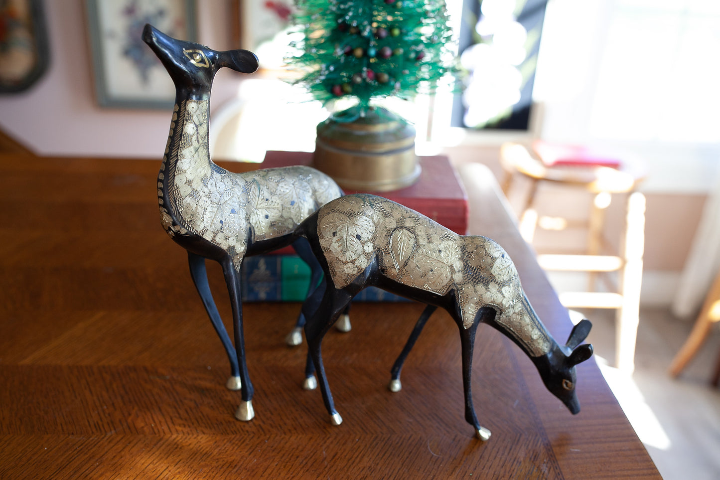 Vintage Deer -Brass Deer