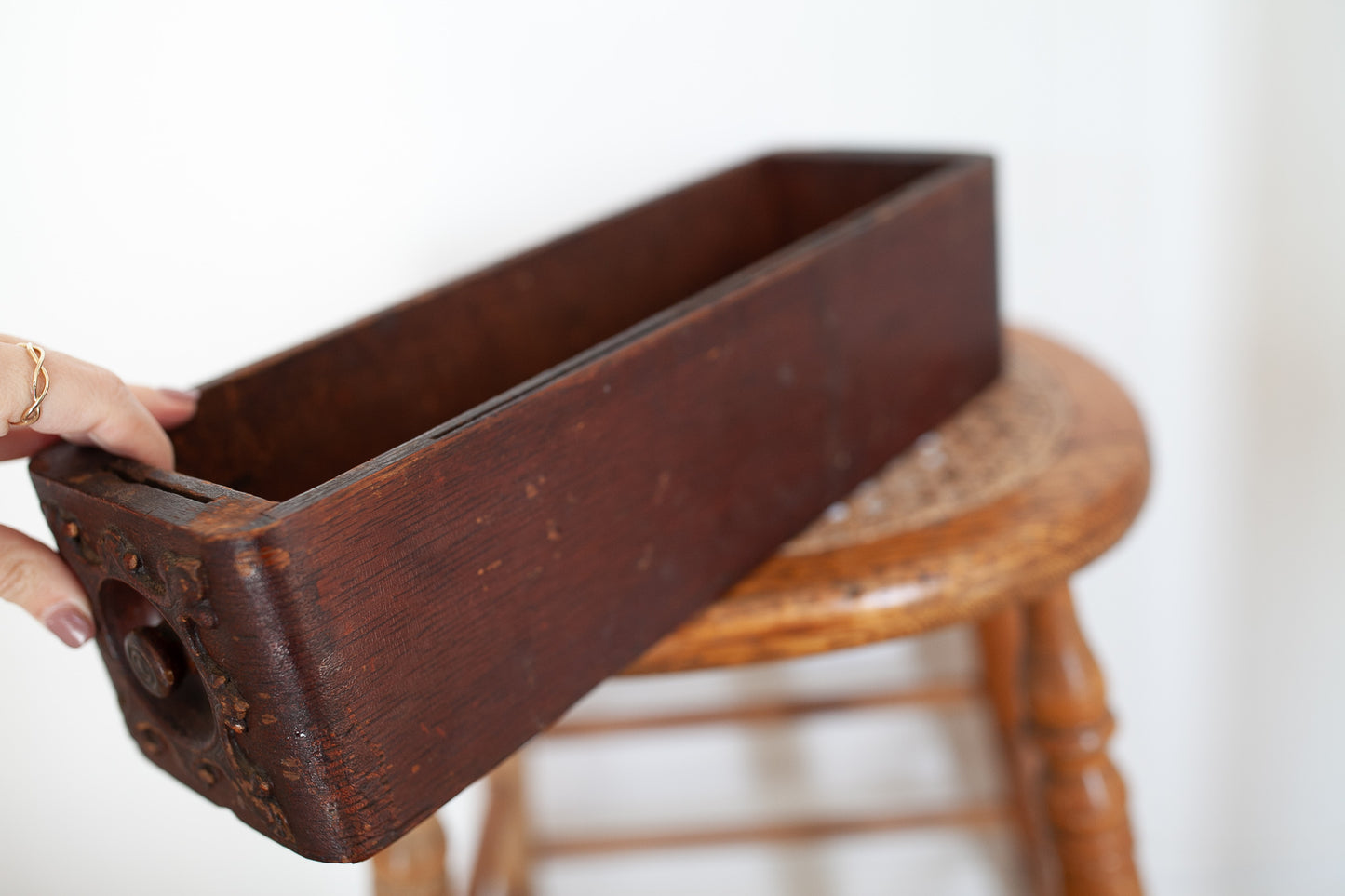 Vintage Sewing Drawer - Wood Drawer