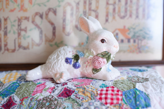 Vintage Bunny Rabbit- Ceramic Bunny