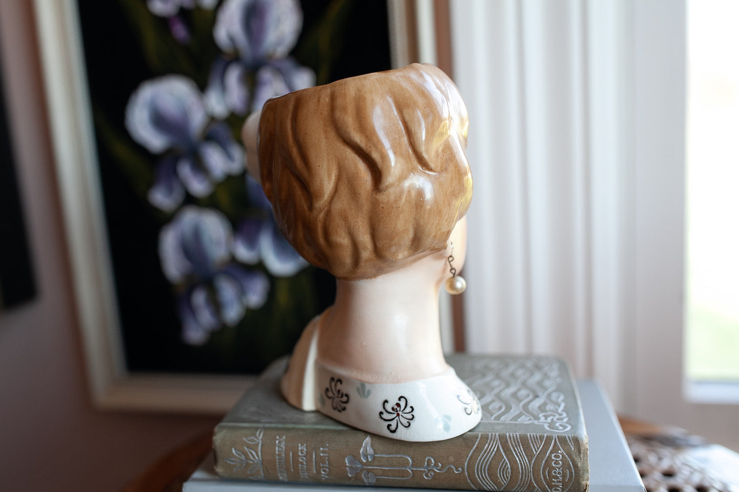 Vintage Head Vase - Relpo Head Vase- Lady Head Vase- Headvase