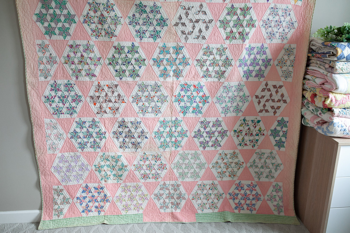 Vintage Quilt -7 Sisters Quilt