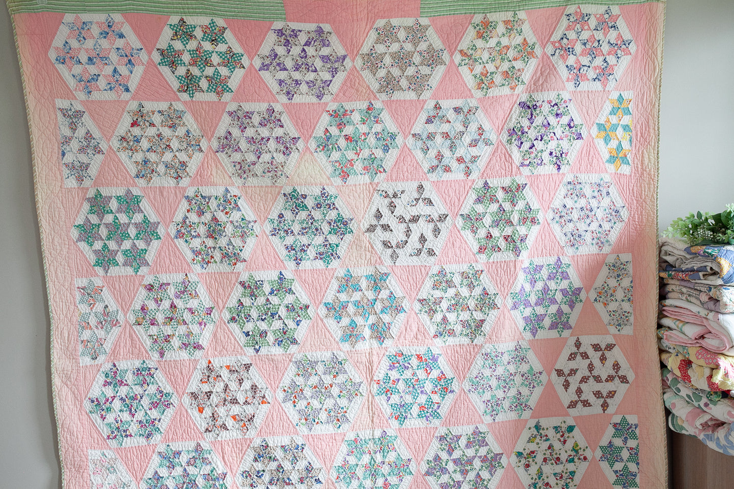 Vintage Quilt -7 Sisters Quilt