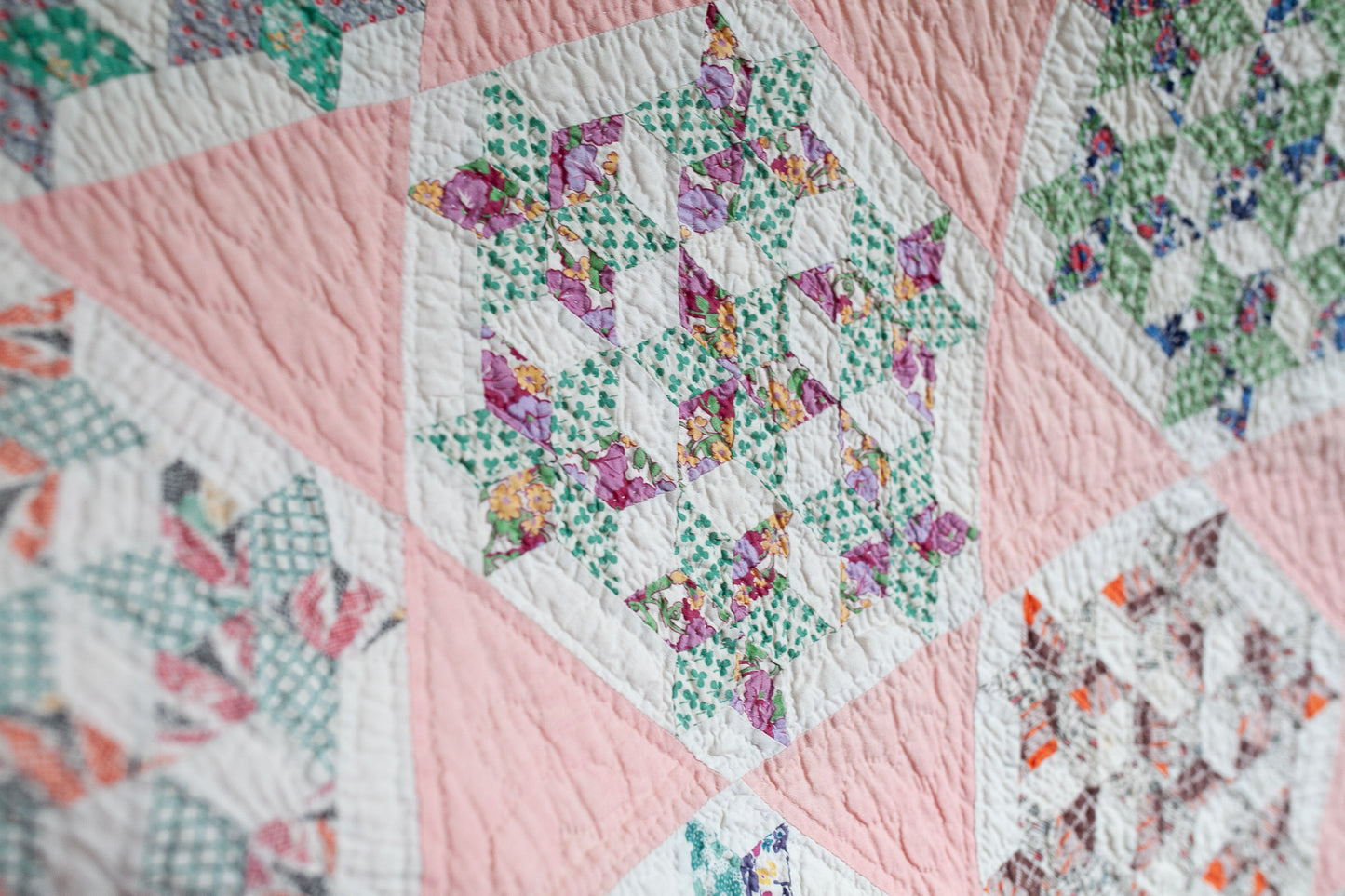 Vintage Quilt -7 Sisters Quilt