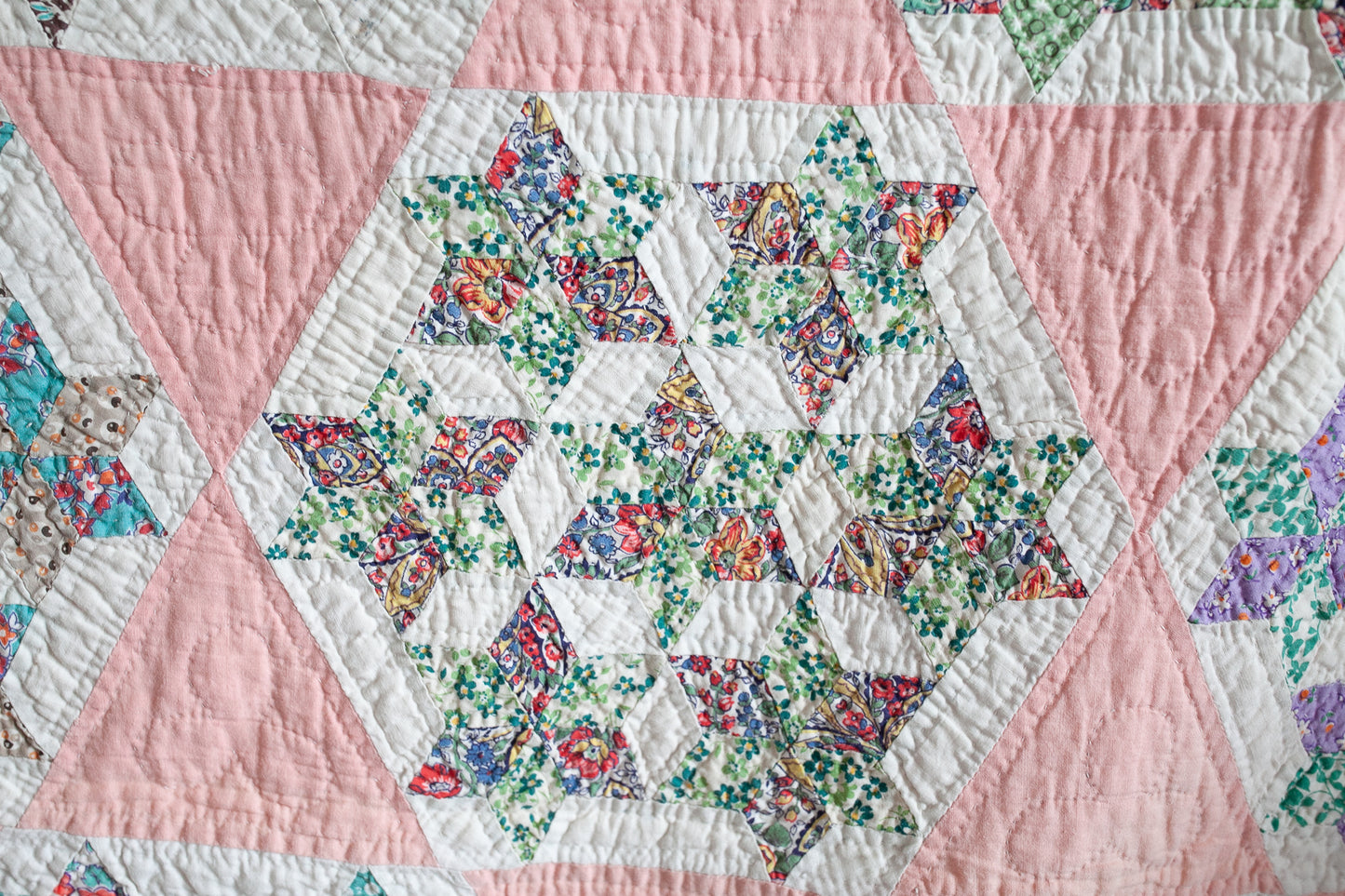 Vintage Quilt -7 Sisters Quilt