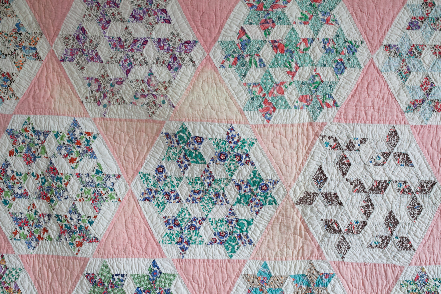 Vintage Quilt -7 Sisters Quilt