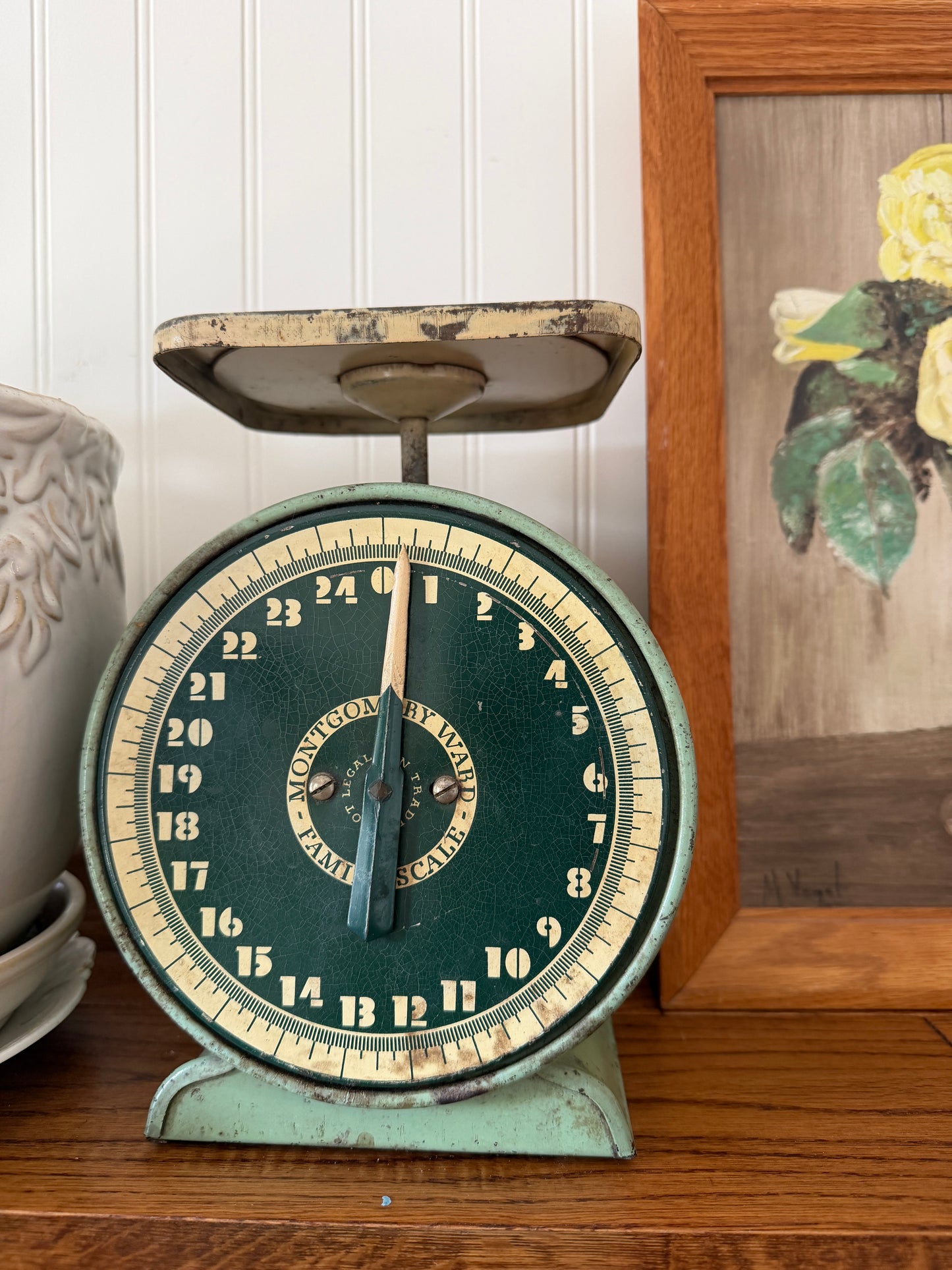Vintage Scale -Montgomery Ward - Green Scale