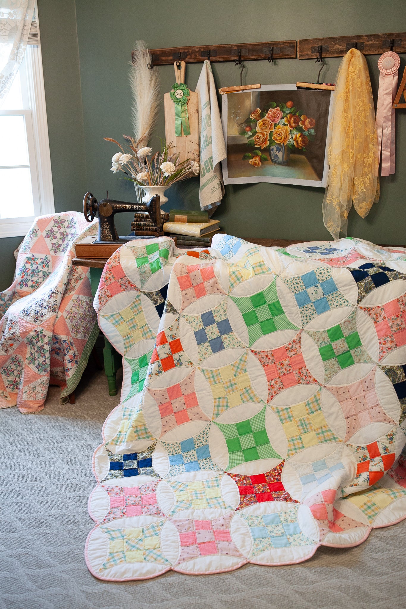 Vintage Quilt- Improved 9 patch Quilt