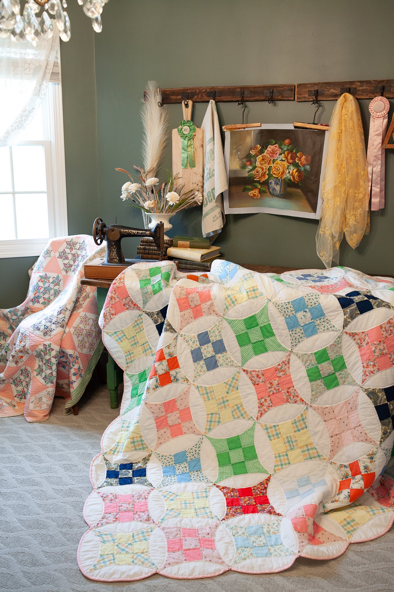 Vintage Quilt- Improved 9 patch Quilt