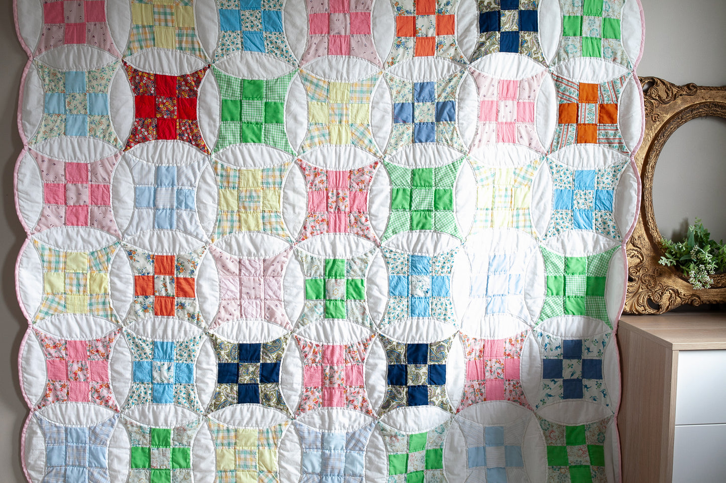 Vintage Quilt- Improved 9 patch Quilt