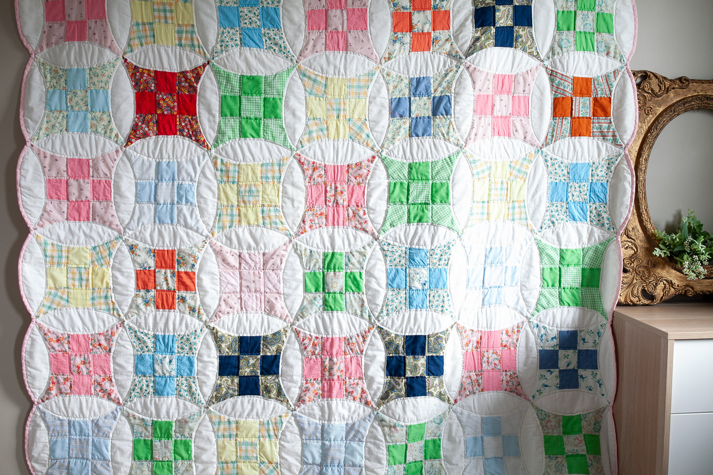 Vintage Quilt- Improved 9 patch Quilt