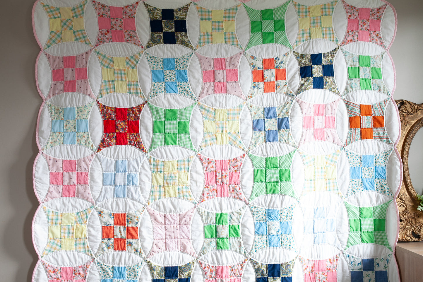 Vintage Quilt- Improved 9 patch Quilt