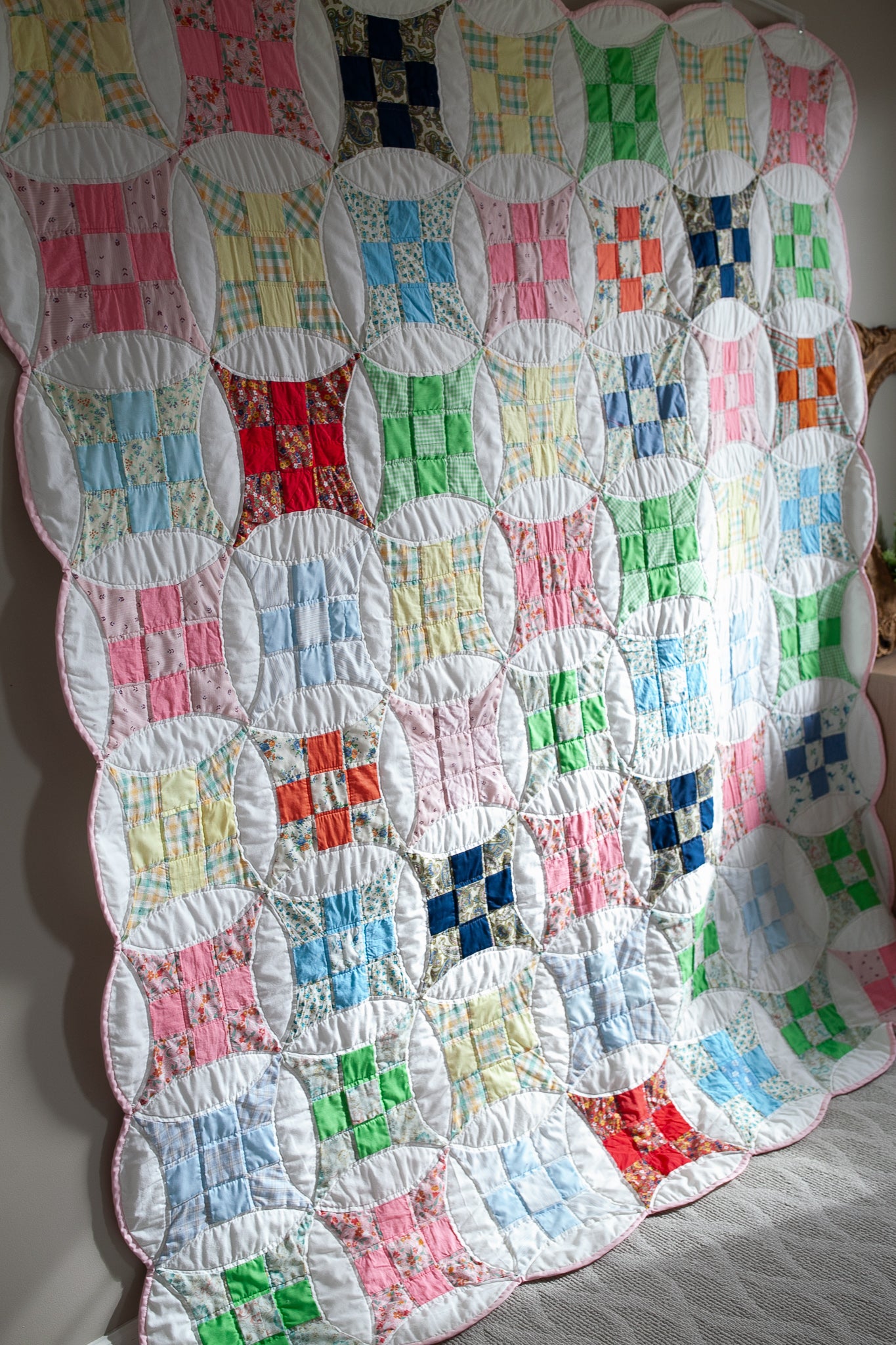 Vintage Quilt- Improved 9 patch Quilt