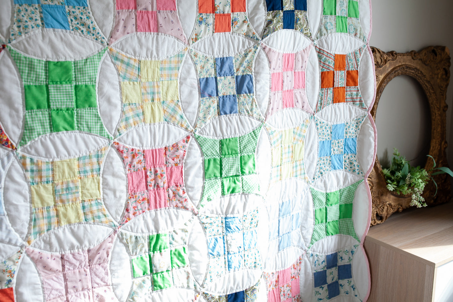 Vintage Quilt- Improved 9 patch Quilt