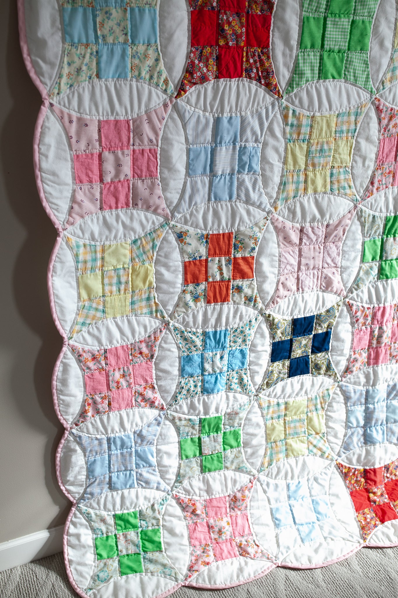 Vintage Quilt- Improved 9 patch Quilt