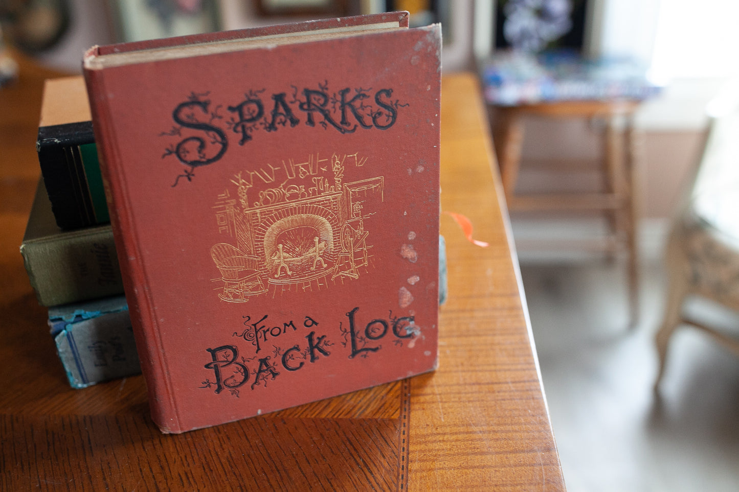 Sparks From A Back Log - Antique Book 1891