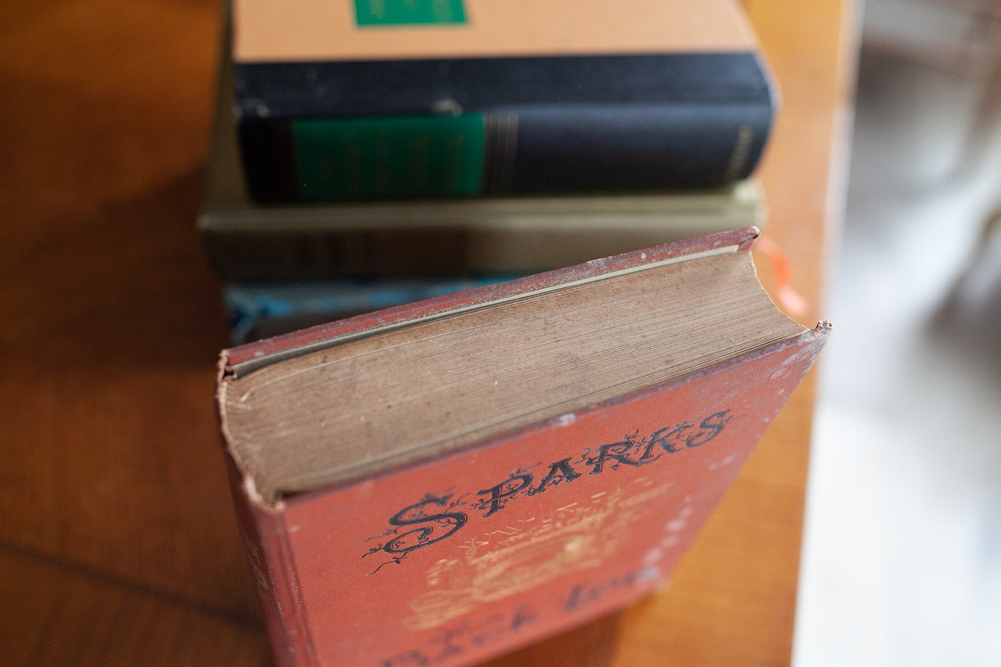 Sparks From A Back Log - Antique Book 1891