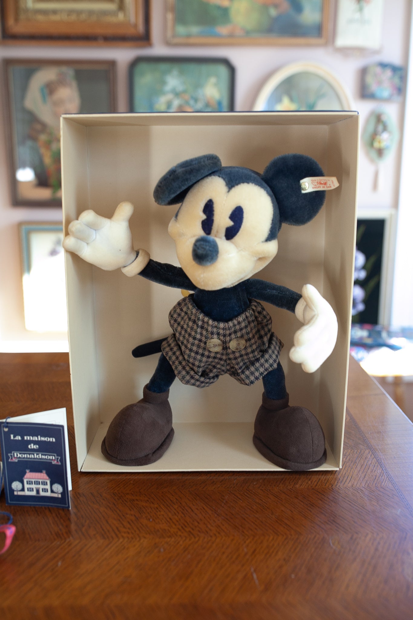 Vintage Steiff Mickey Mouse -Disney Vintage- 1997