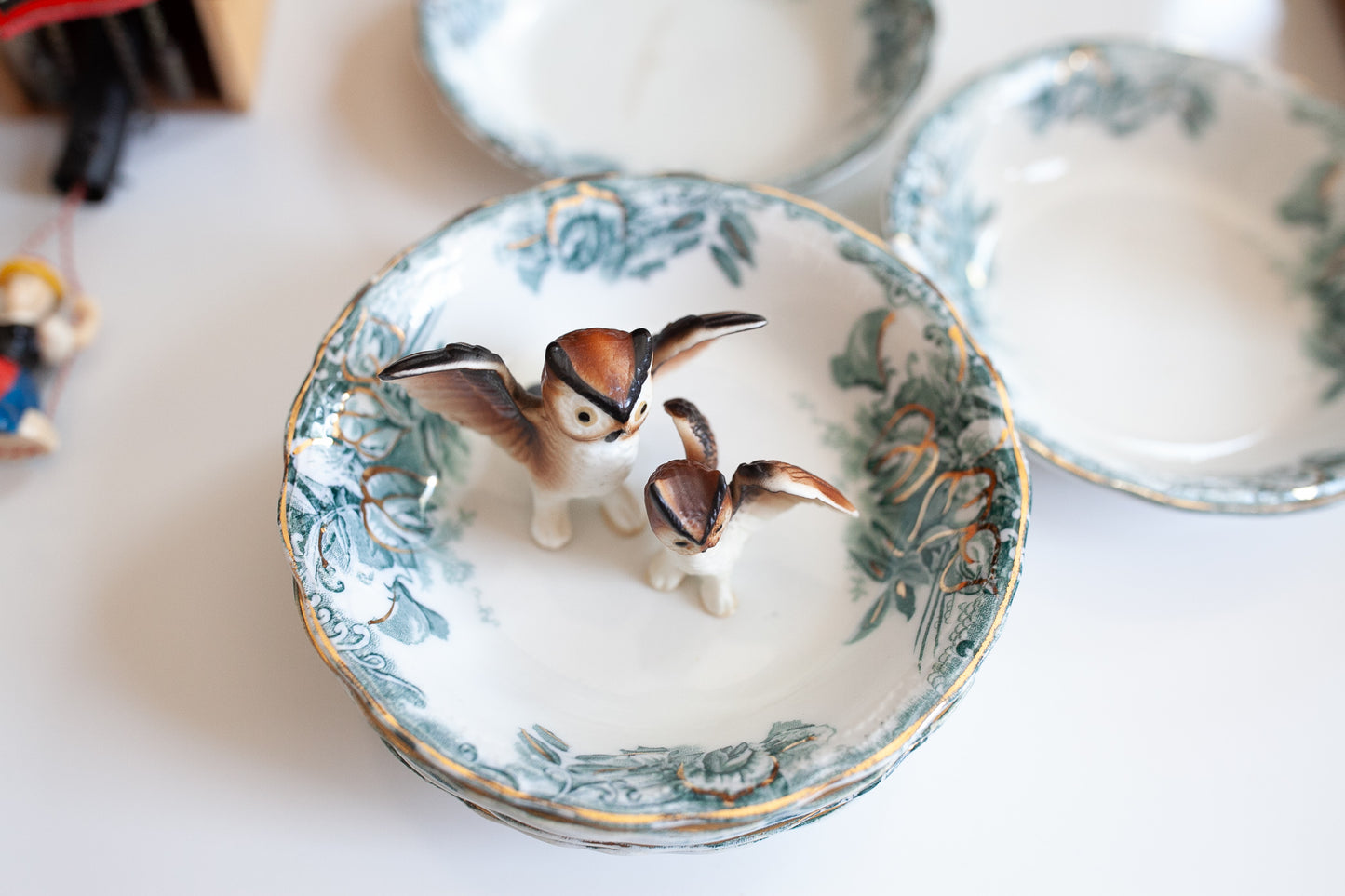 Vintage Owls - Porcelain Owls