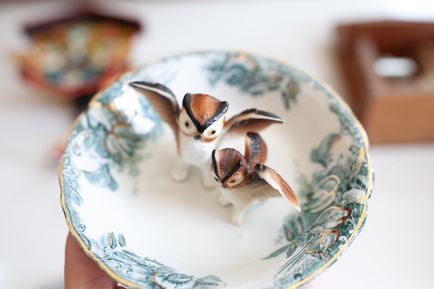 Vintage Owls - Porcelain Owls