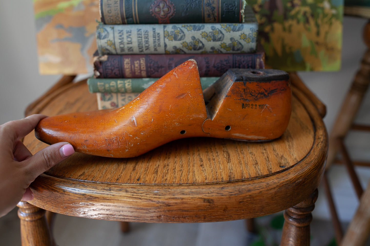 Vintage Shoe Form -Shoe Mold - Shoe Last