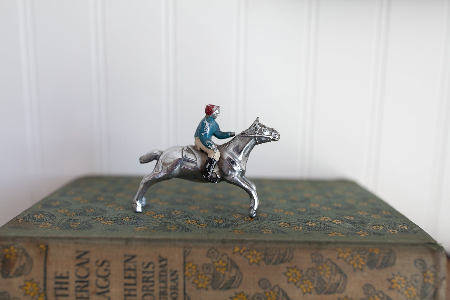 Vintage Horse- Horse and Jockey