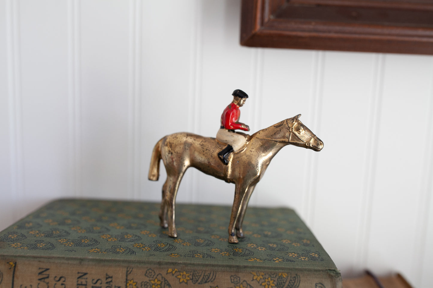 Vintage Horse - Horse and Jockey