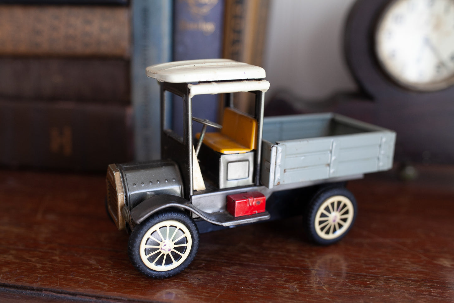 Vintage Toy Truck - Tin Toy Truck -Made in Japan -Friction Toy