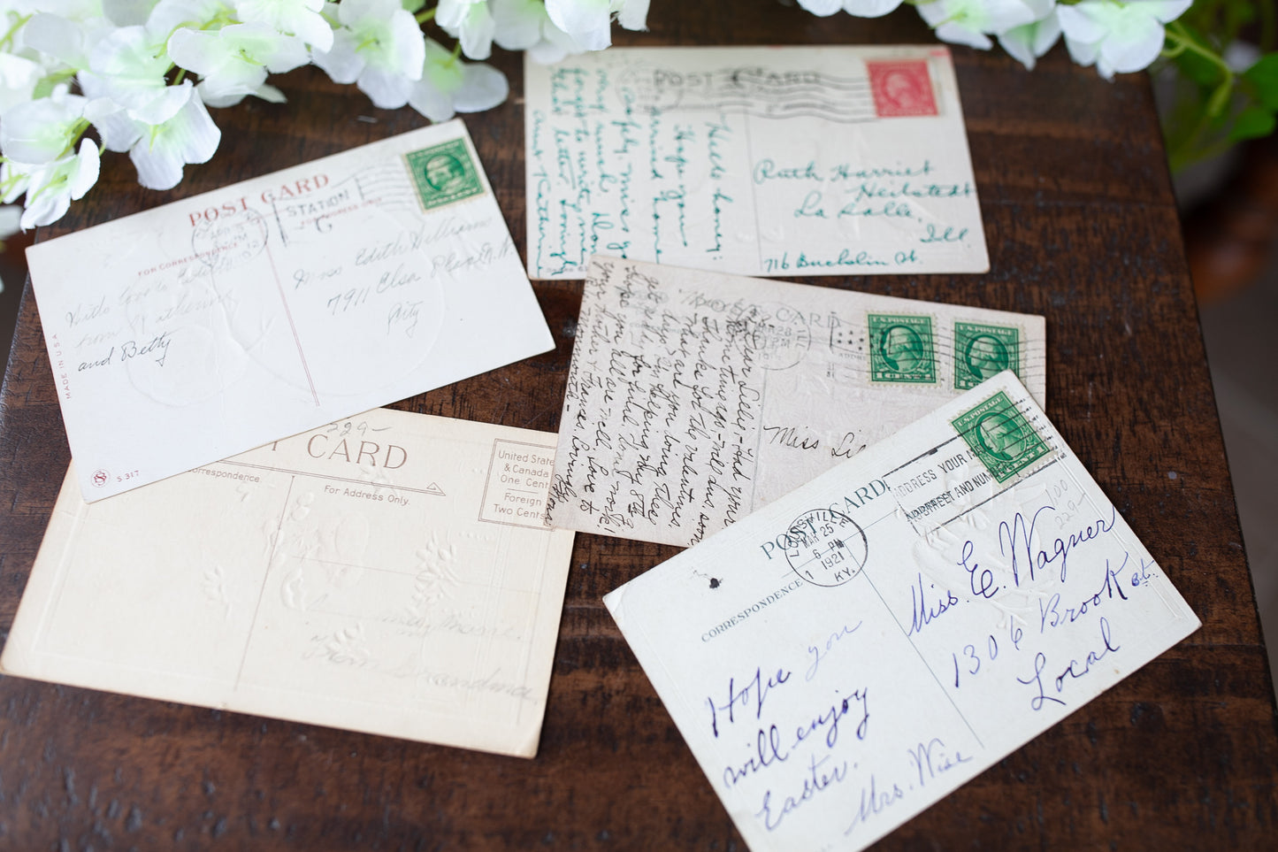 Antique Postcards- Easter Postcards -Chick Cards
