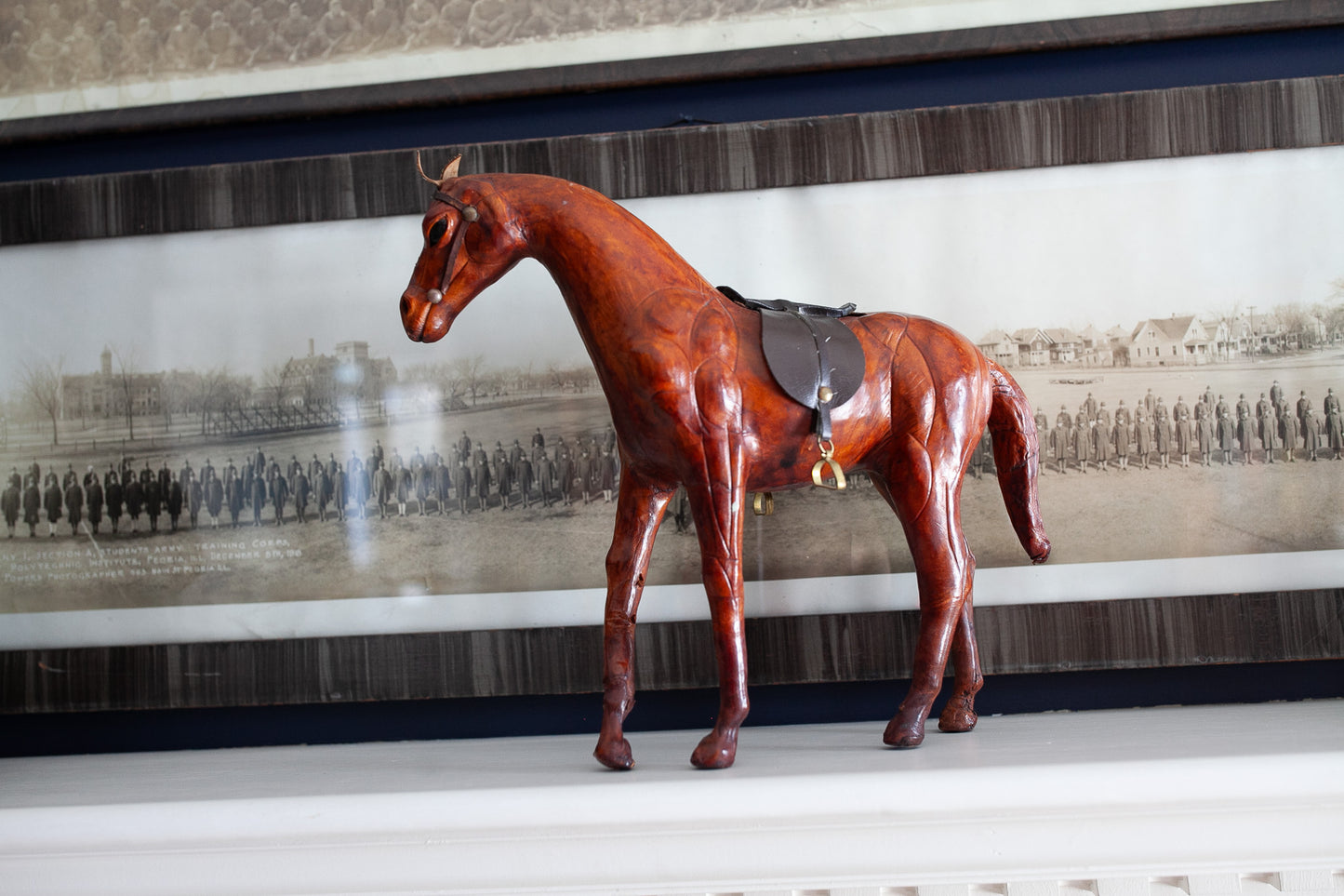 Vintage Leather Horse