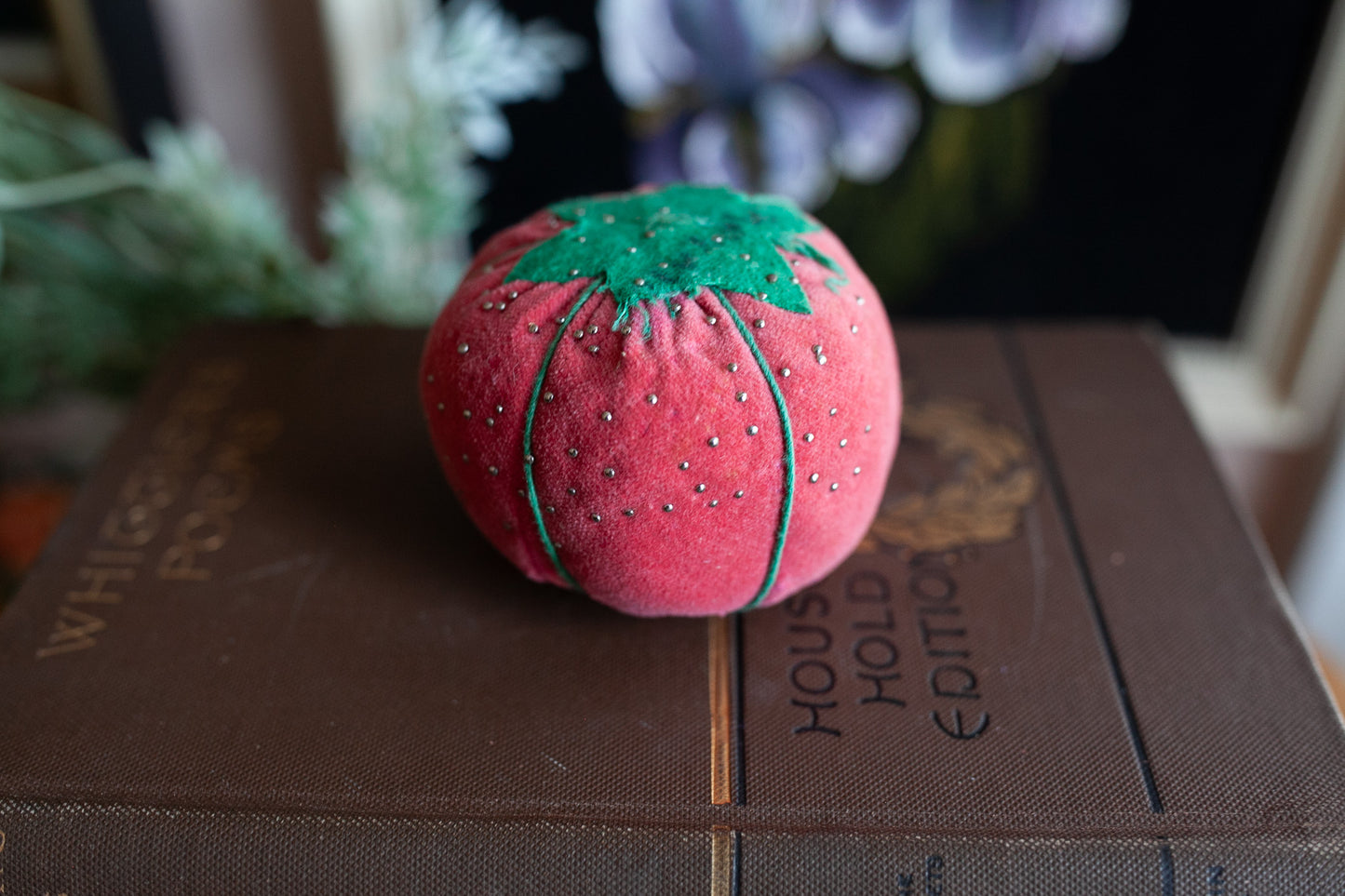 Vintage Tomato Pin Cushion