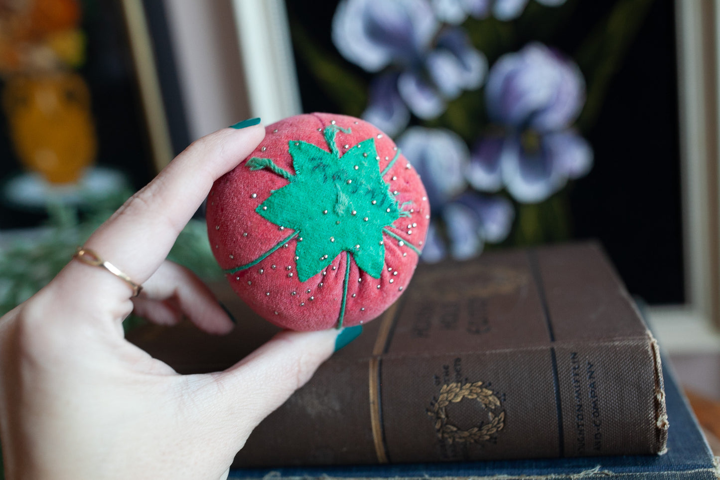 Vintage Tomato Pin Cushion