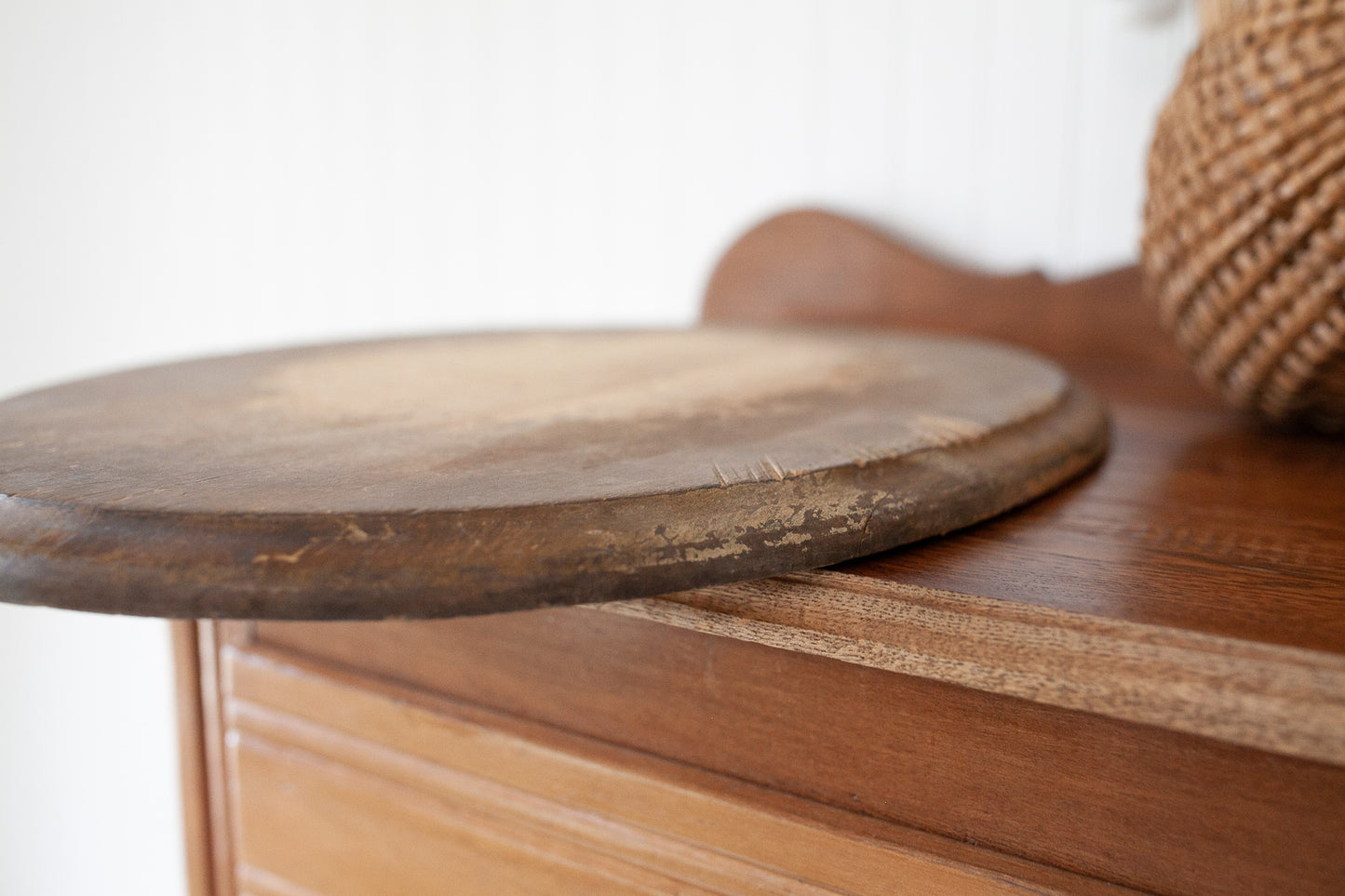 Antique Cutting Board -Oval cutting Board Large