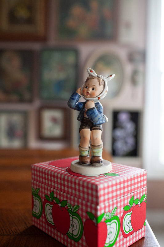 Vintage Hummel Boy With Toothache Goebel W Germany