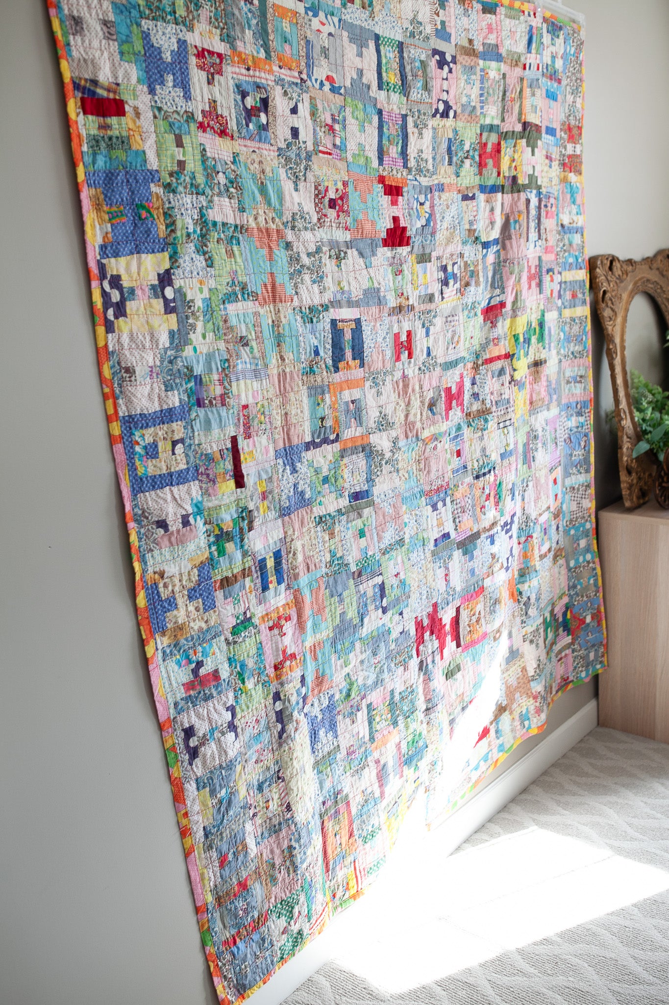 Vintage Quilt- Scrap Quilt