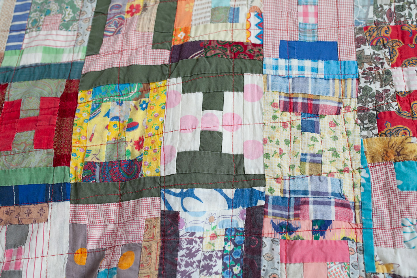 Vintage Quilt- Scrap Quilt