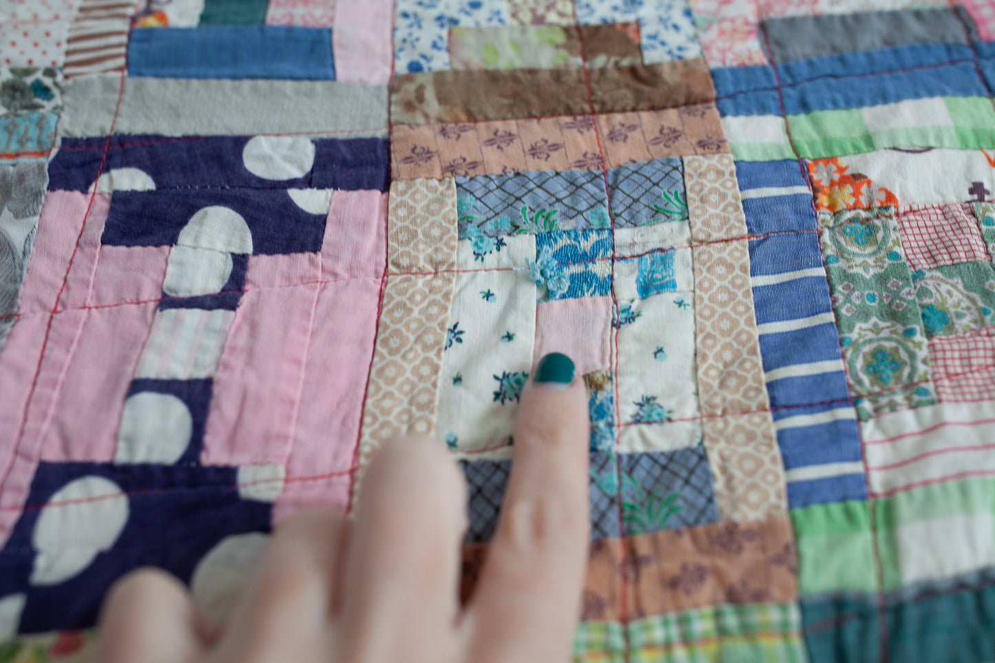 Vintage Quilt- Scrap Quilt