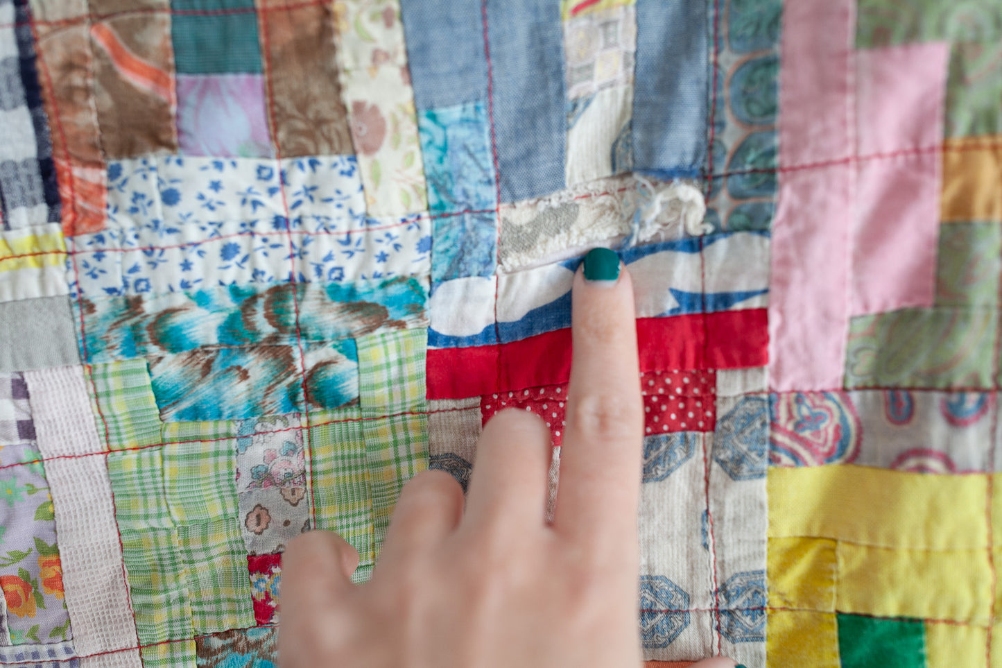 Vintage Quilt- Scrap Quilt