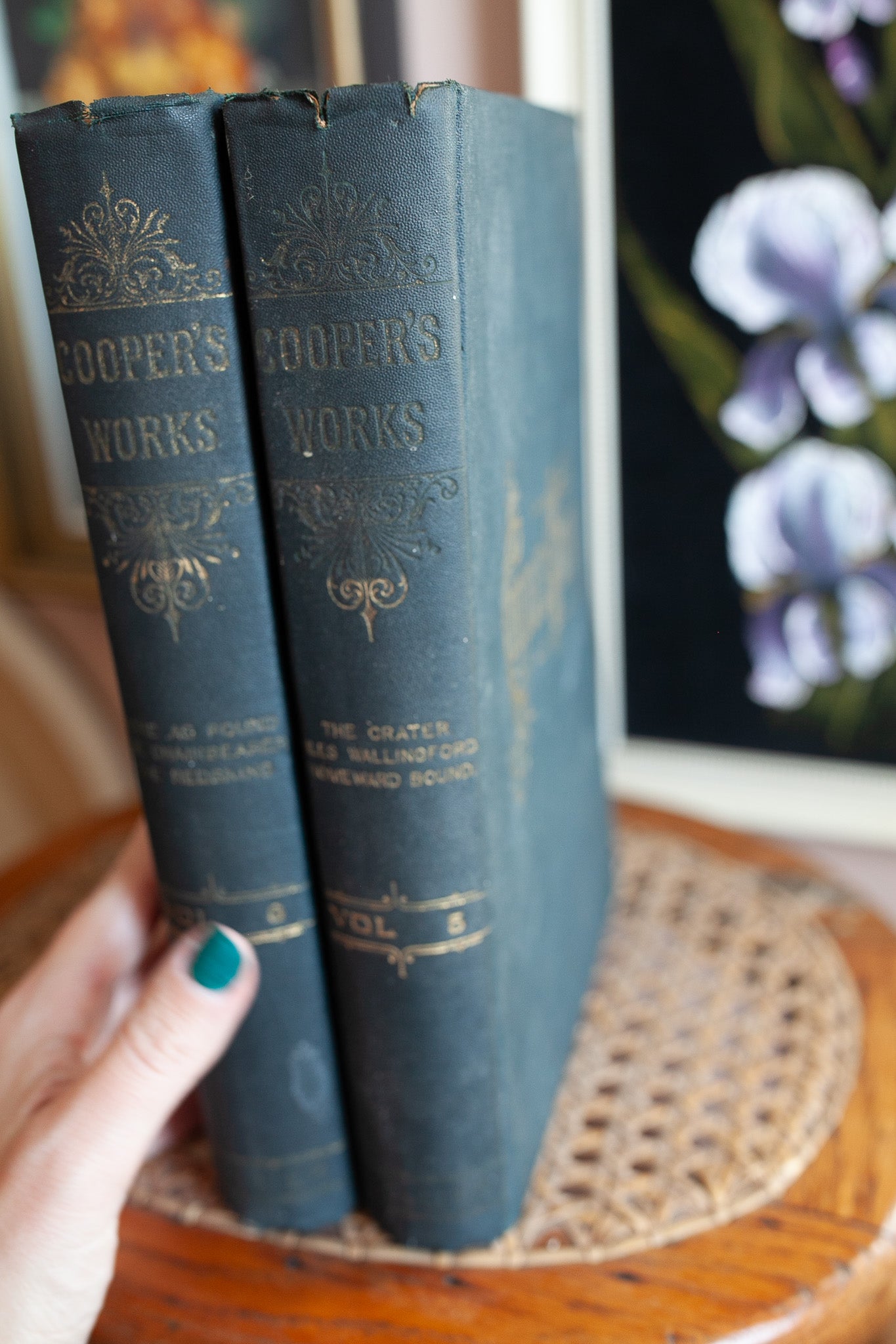 Antique Books -Coopers Works- Volume 5 and 6