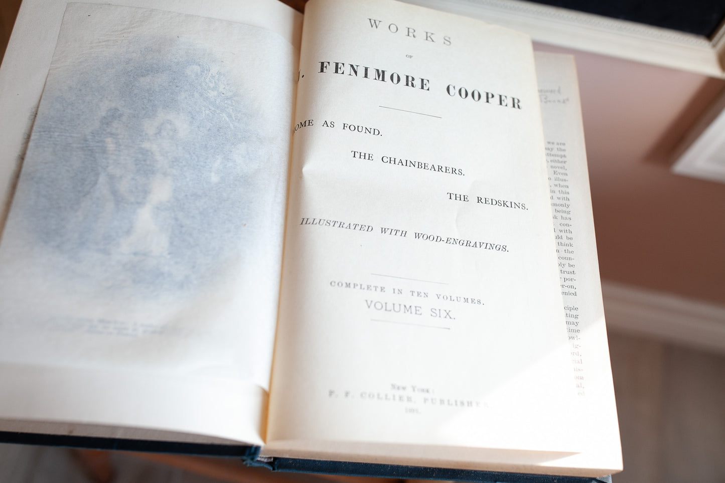 Antique Books -Coopers Works- Volume 5 and 6