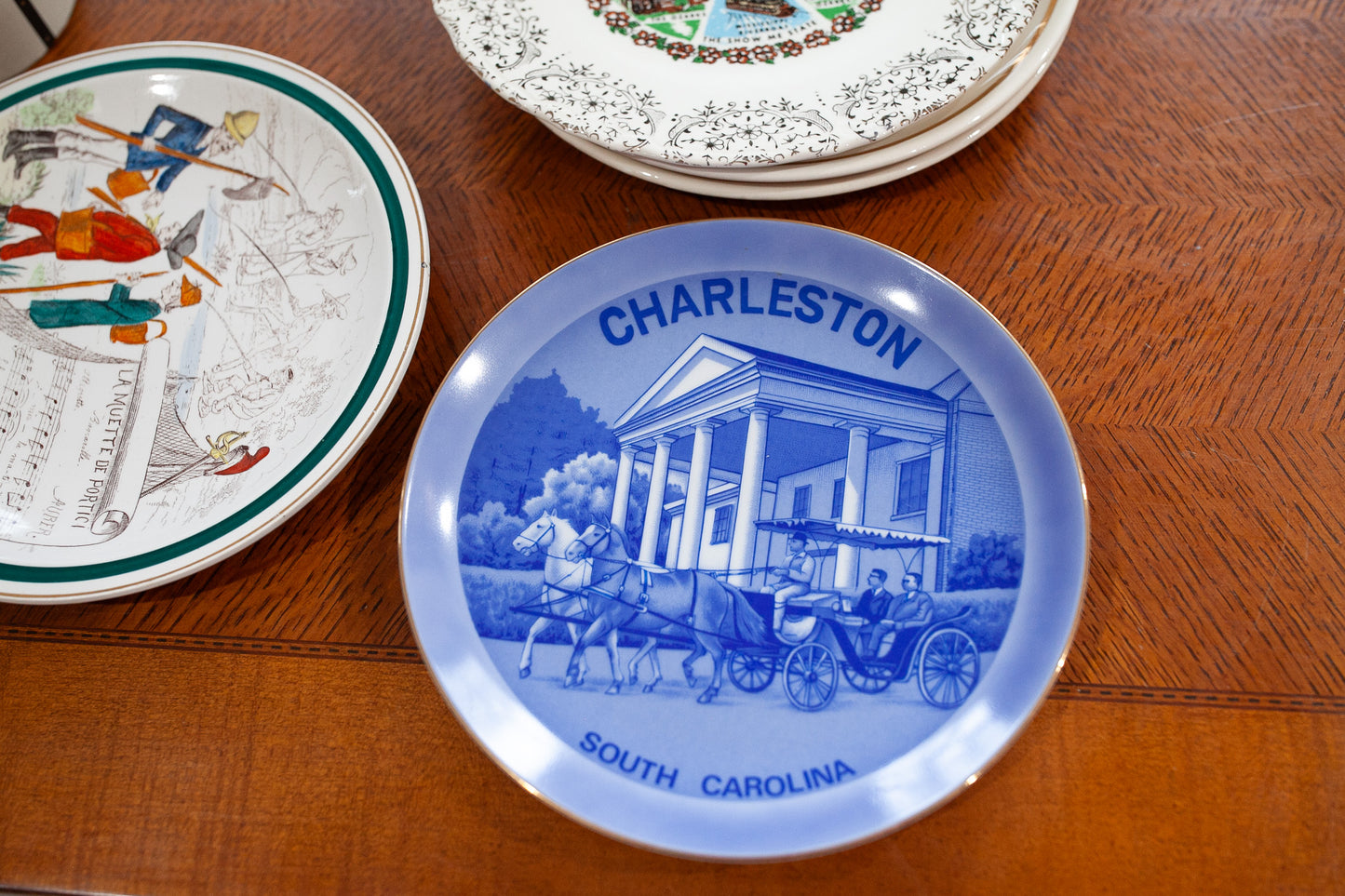 Charleston South Carolina Plate- Vintage Collectible Plate