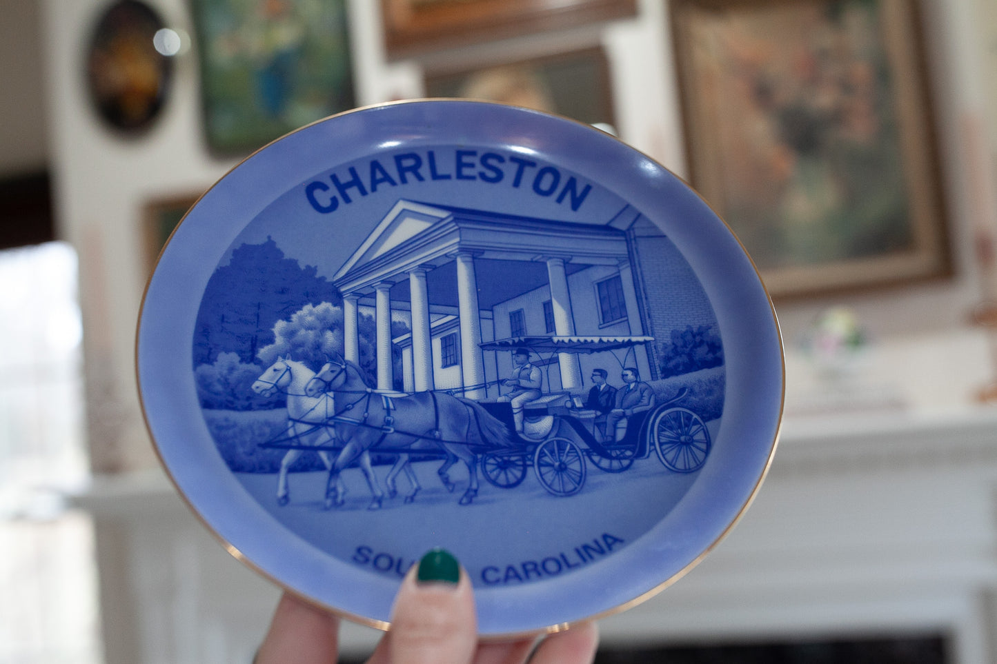 Charleston South Carolina Plate- Vintage Collectible Plate