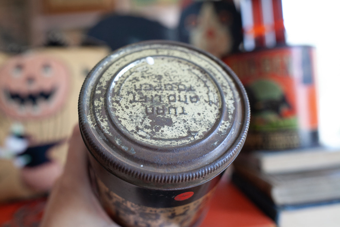 Bokar Coffee Can- 1lb tin Can - Vintage Coffee Tin