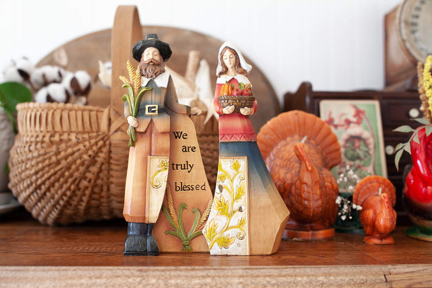 Vintage Thanksgiving - Pilgrims