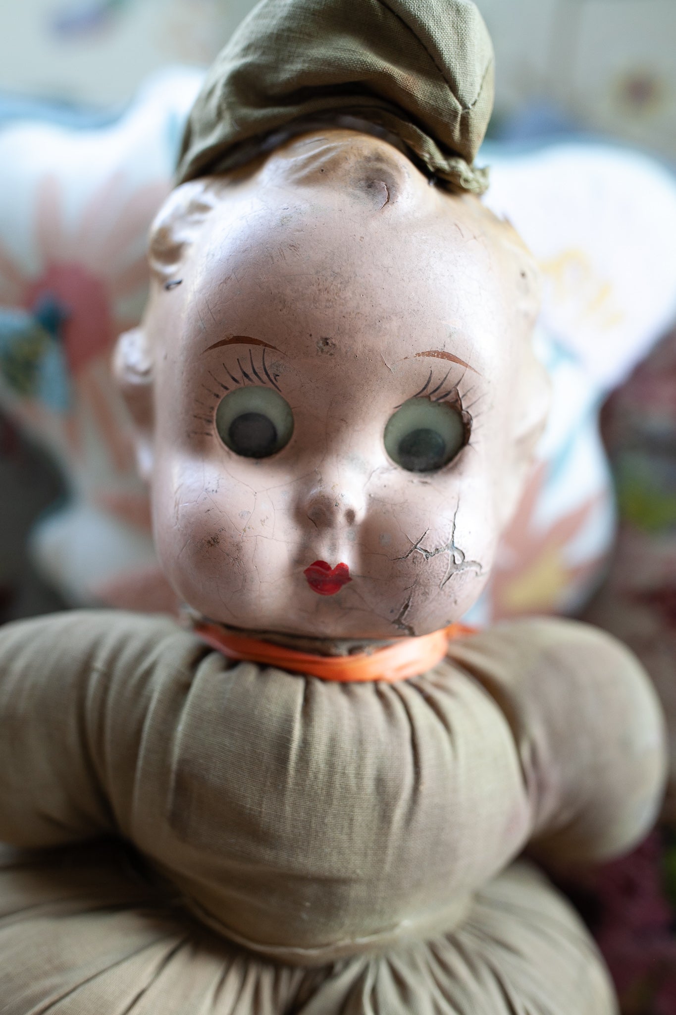 Vintage Googly Eyed Doll - Sailor Doll -Googly Eyed Sailor Boy Doll by Ralph A. Freundlich, Vintage 1937 Plush Toy with Google Eyes