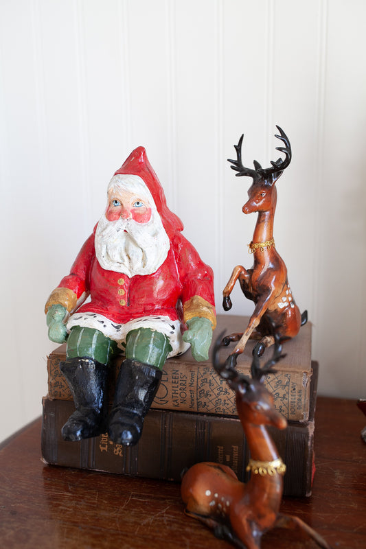 Vintage Santa - Shelf Sitter Santa