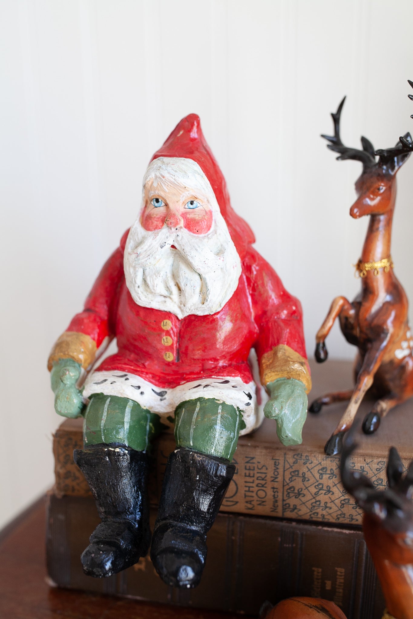 Vintage Santa - Shelf Sitter Santa