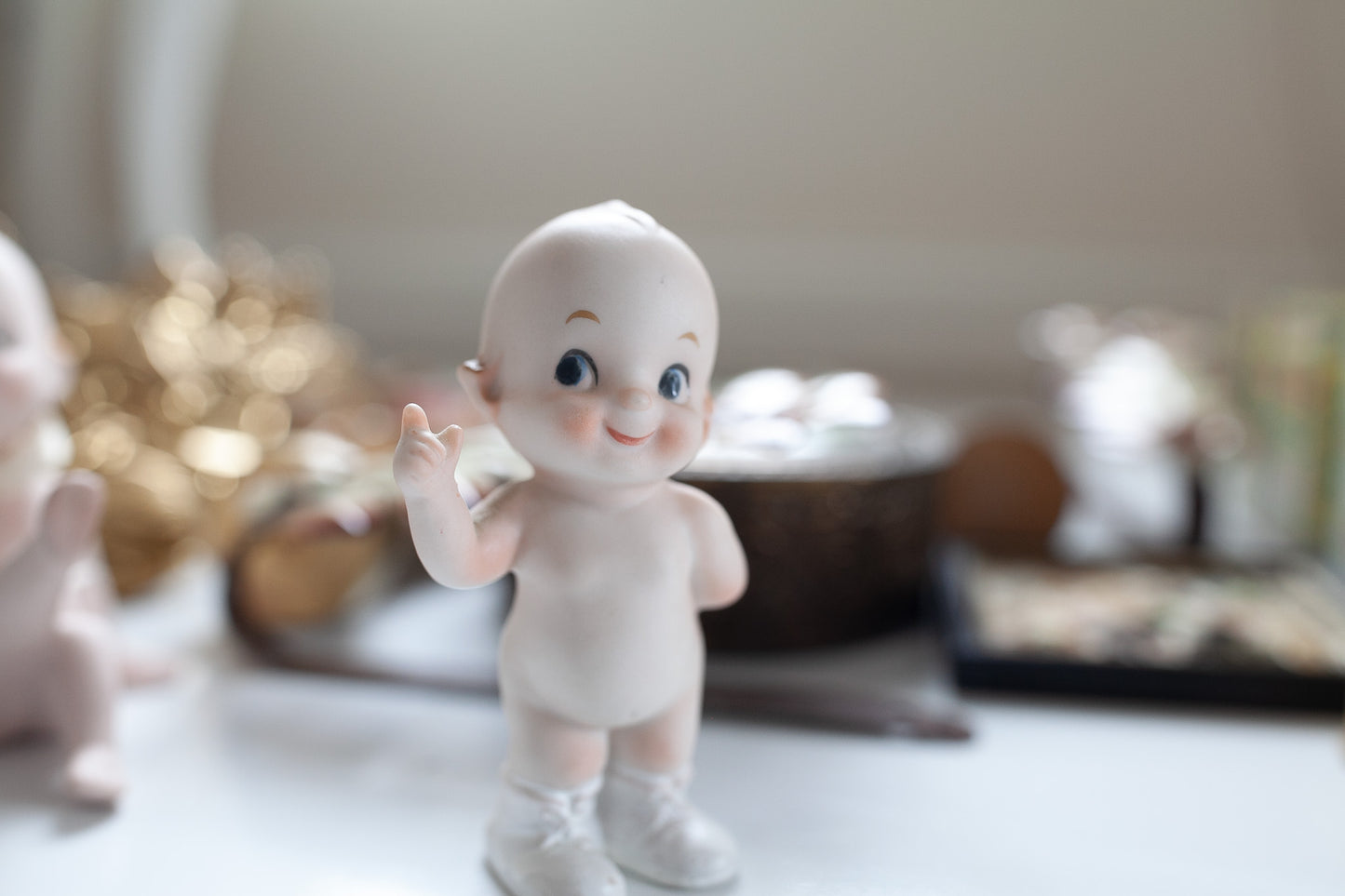 Vintage Kewpie -Standing Kewpie- Bisque