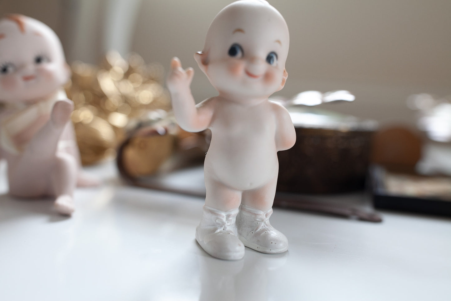 Vintage Kewpie -Standing Kewpie- Bisque