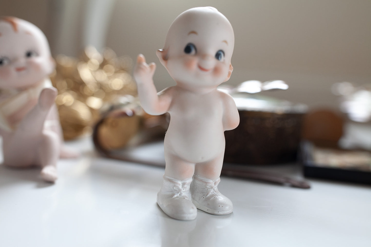 Vintage Kewpie -Standing Kewpie- Bisque