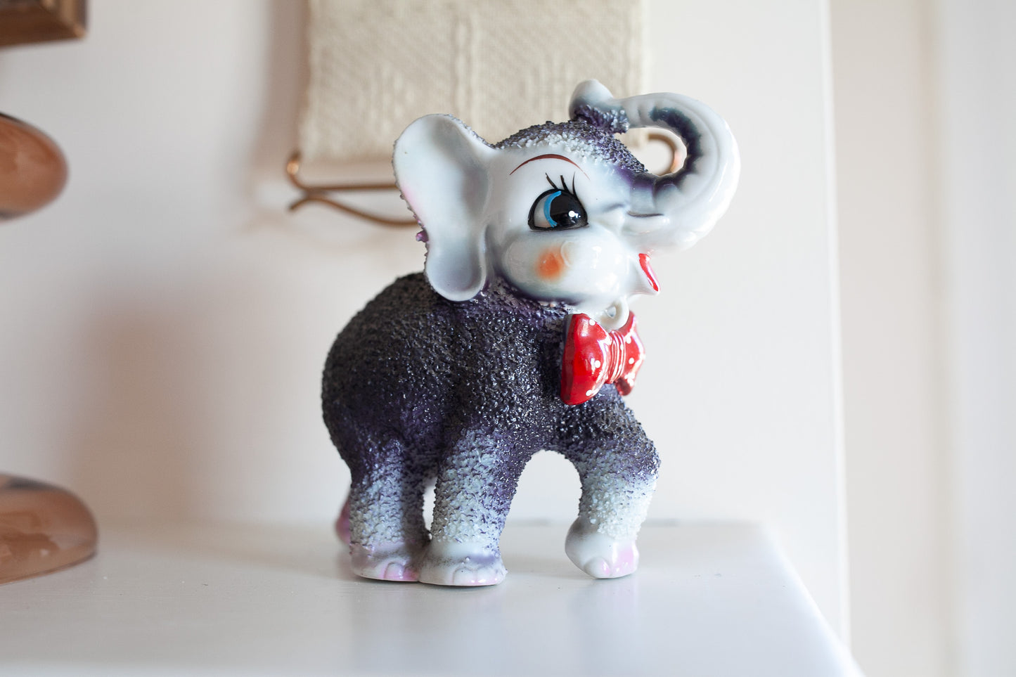 Vintage Elephant- Arnart -Purple Elephant